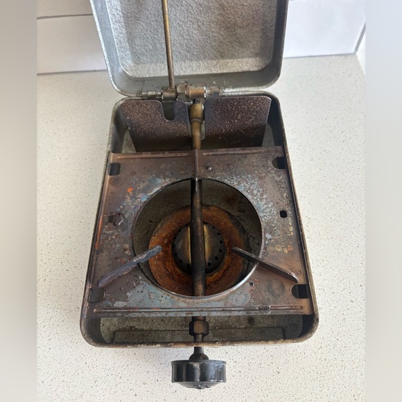Vintage Vulcano Alemania Camping Stove Original Vulcano Alcohol Optimus #255 - Picture 9 of 10
